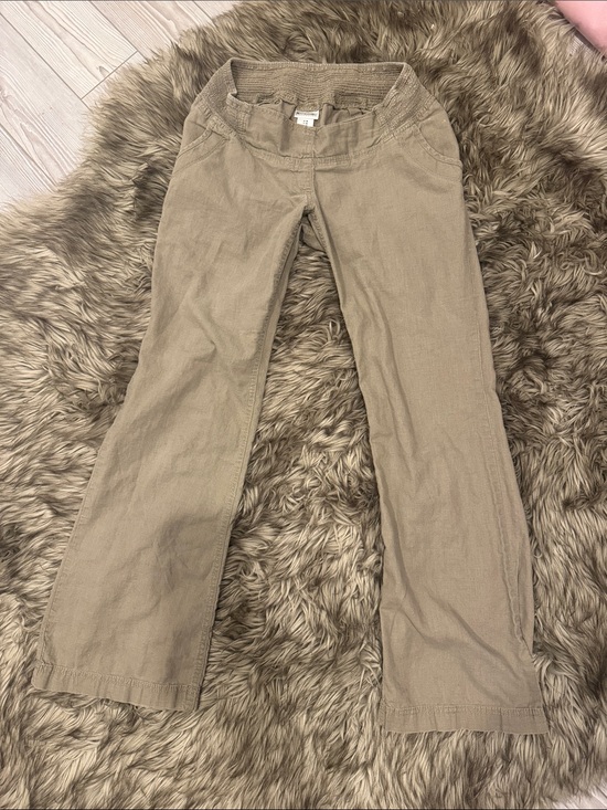 Motherhood Maternity Pants - Motherhood Maternity Khaki/Tan Maternity Pants